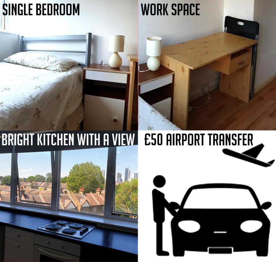 Elephant & Castle - Zone 2 - Private Rooms - Shared Bathroom Londres Exterior foto
