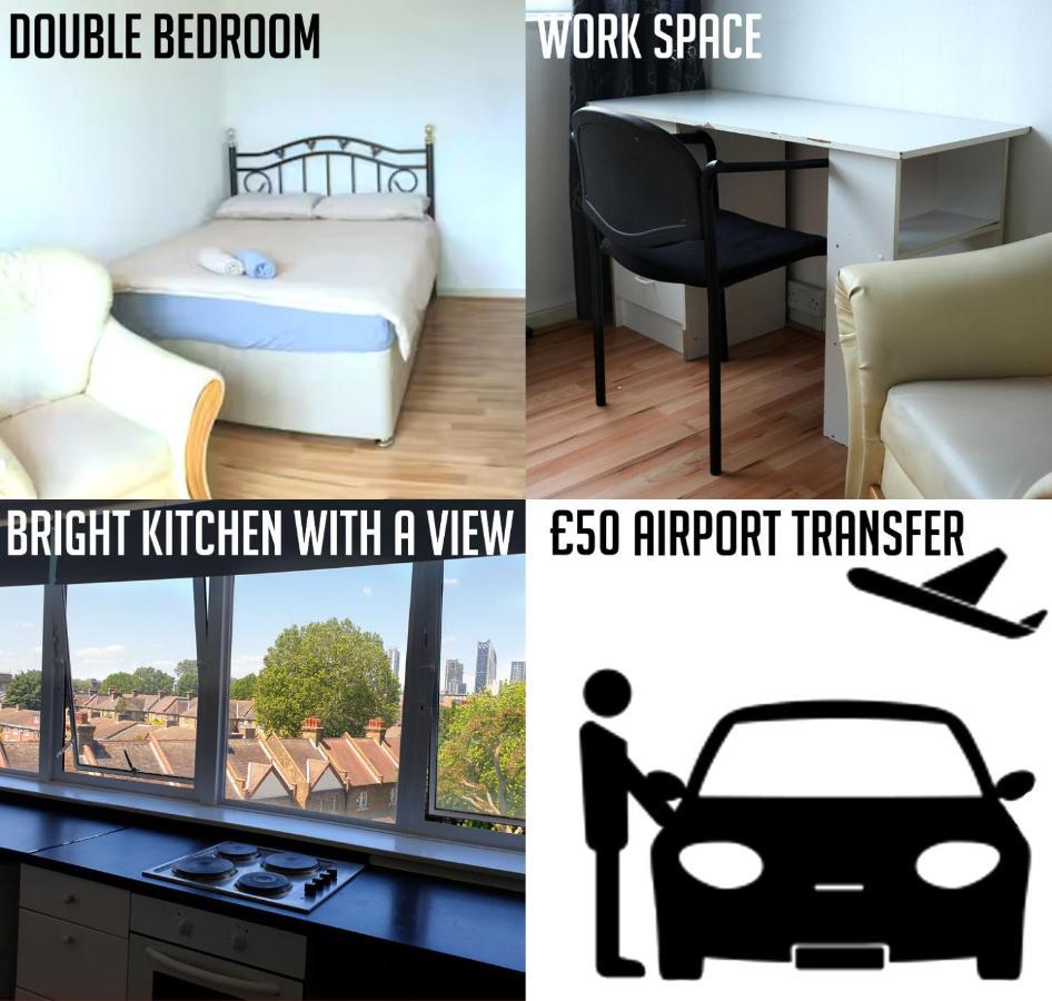 Elephant & Castle - Zone 2 - Private Rooms - Shared Bathroom Londres Exterior foto
